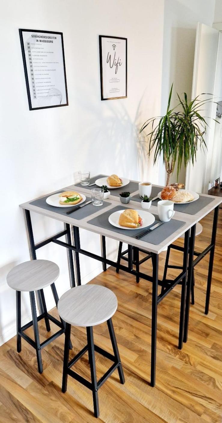 The World, Stilvolles Apartment, Stadtzentral, Parking Free, Late Check In Magdeburg Exterior photo